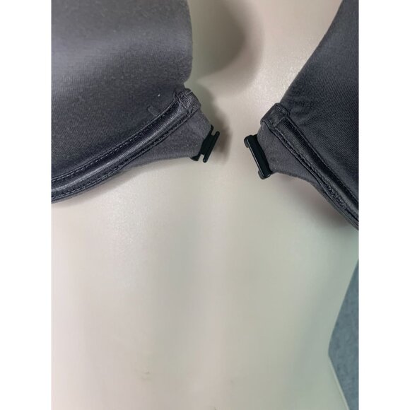 Sweet Nothings Gray Black Womens Size 38D Front Closure Padded Underwire Bra - Picture 8 of 8